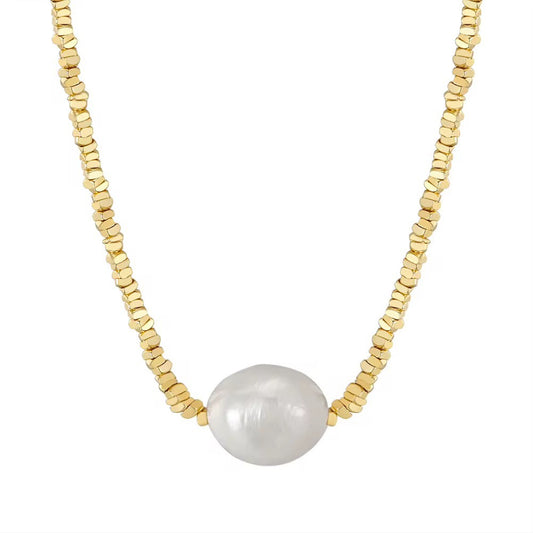 Golden Pearl necklace