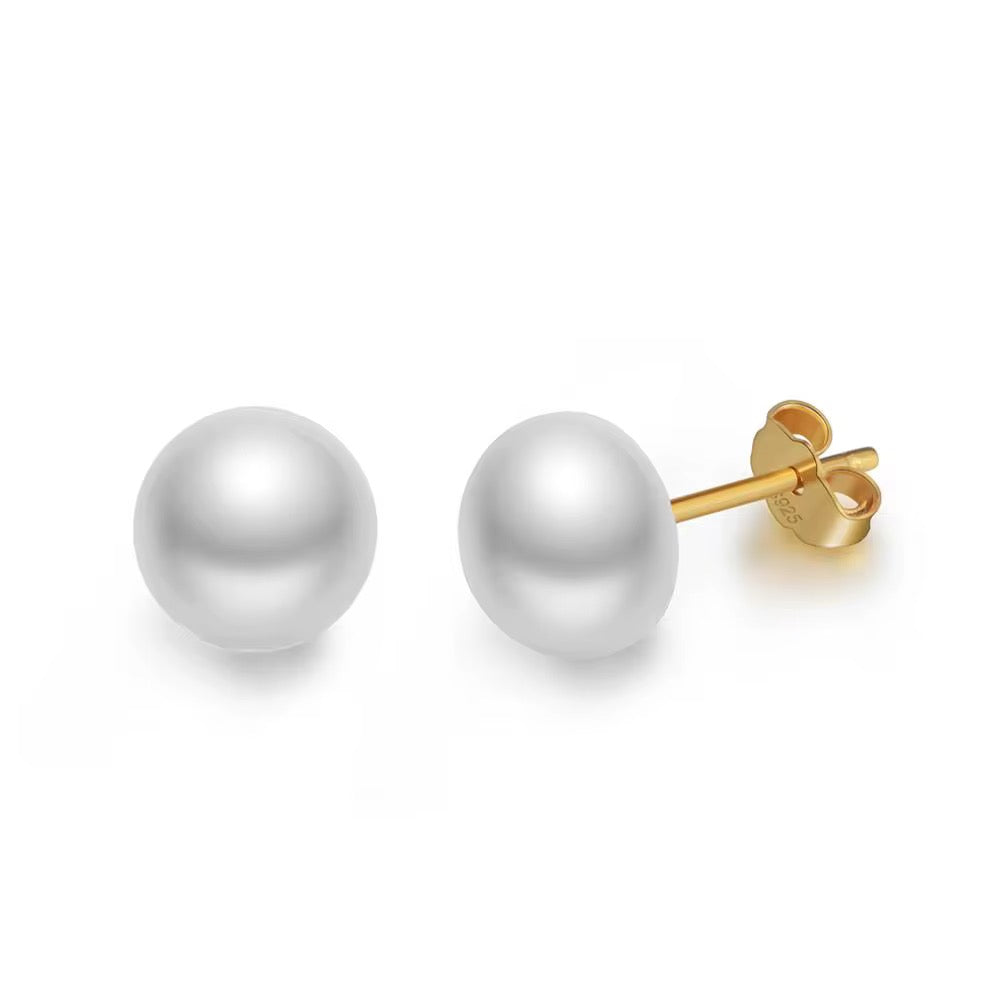 Élodie Pearl Stud Earrings