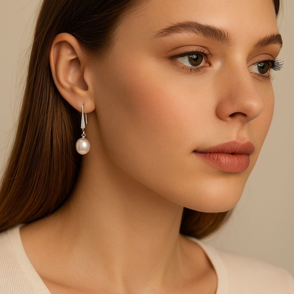 Isabella Pearl Drop Earrings