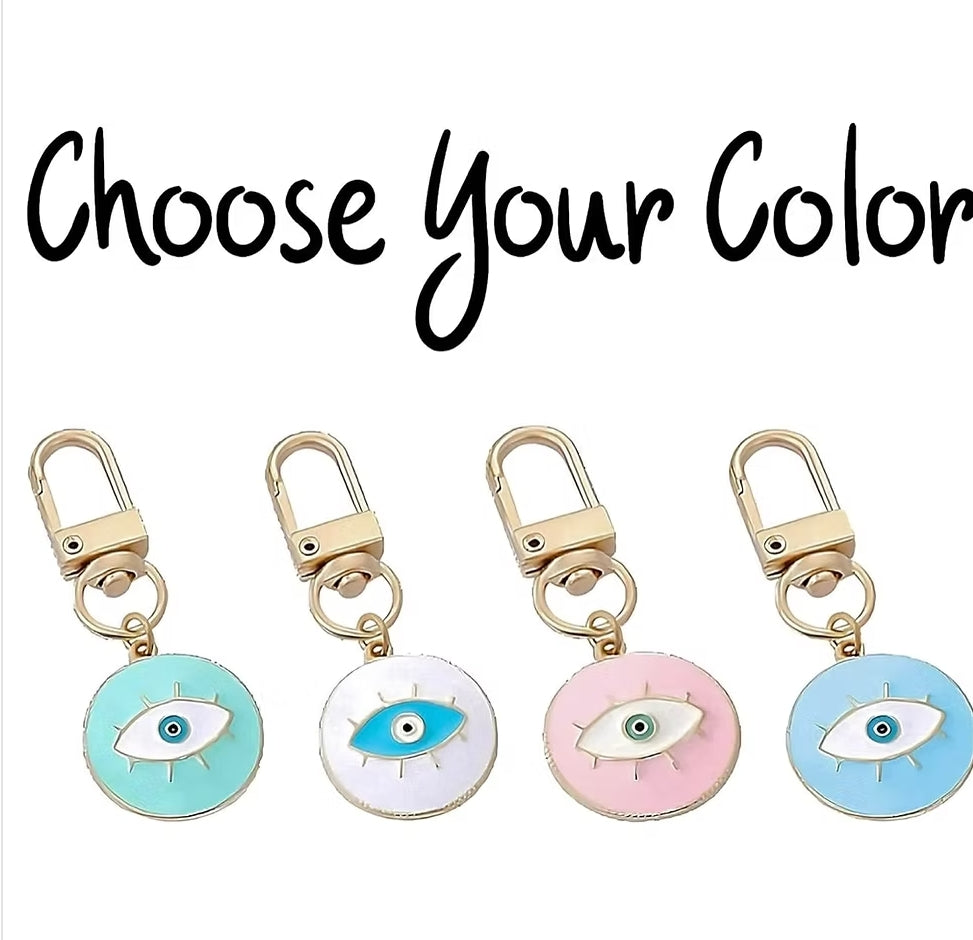 Evil Eye Keychain Charm