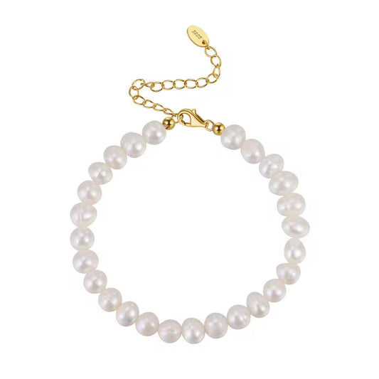 Gabrielle Pearl Bracelet