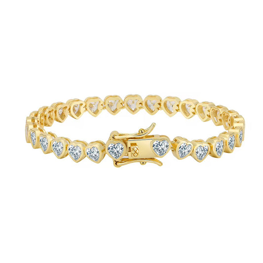 Amour Tennis Bracelet