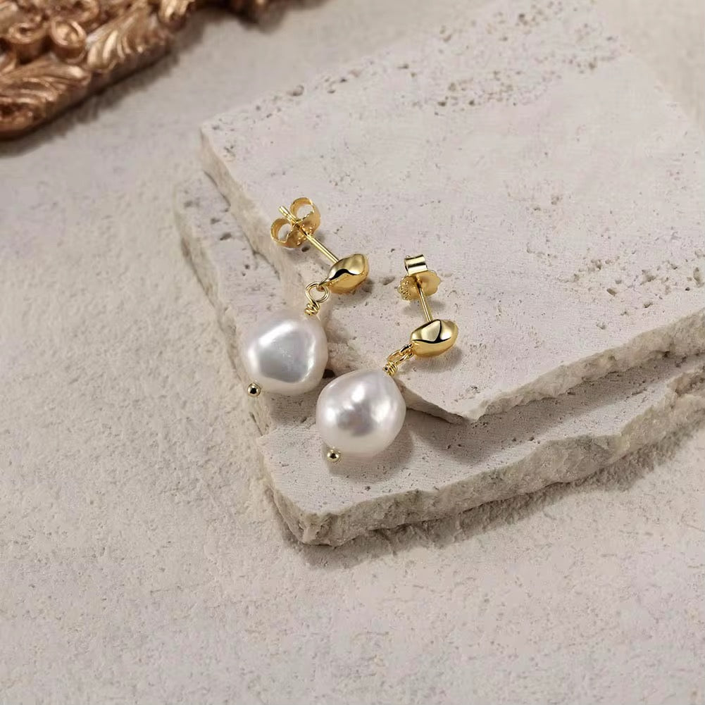 Lucia Pearl Drops Earrings
